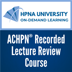 ACHPN Certification Lecture Review